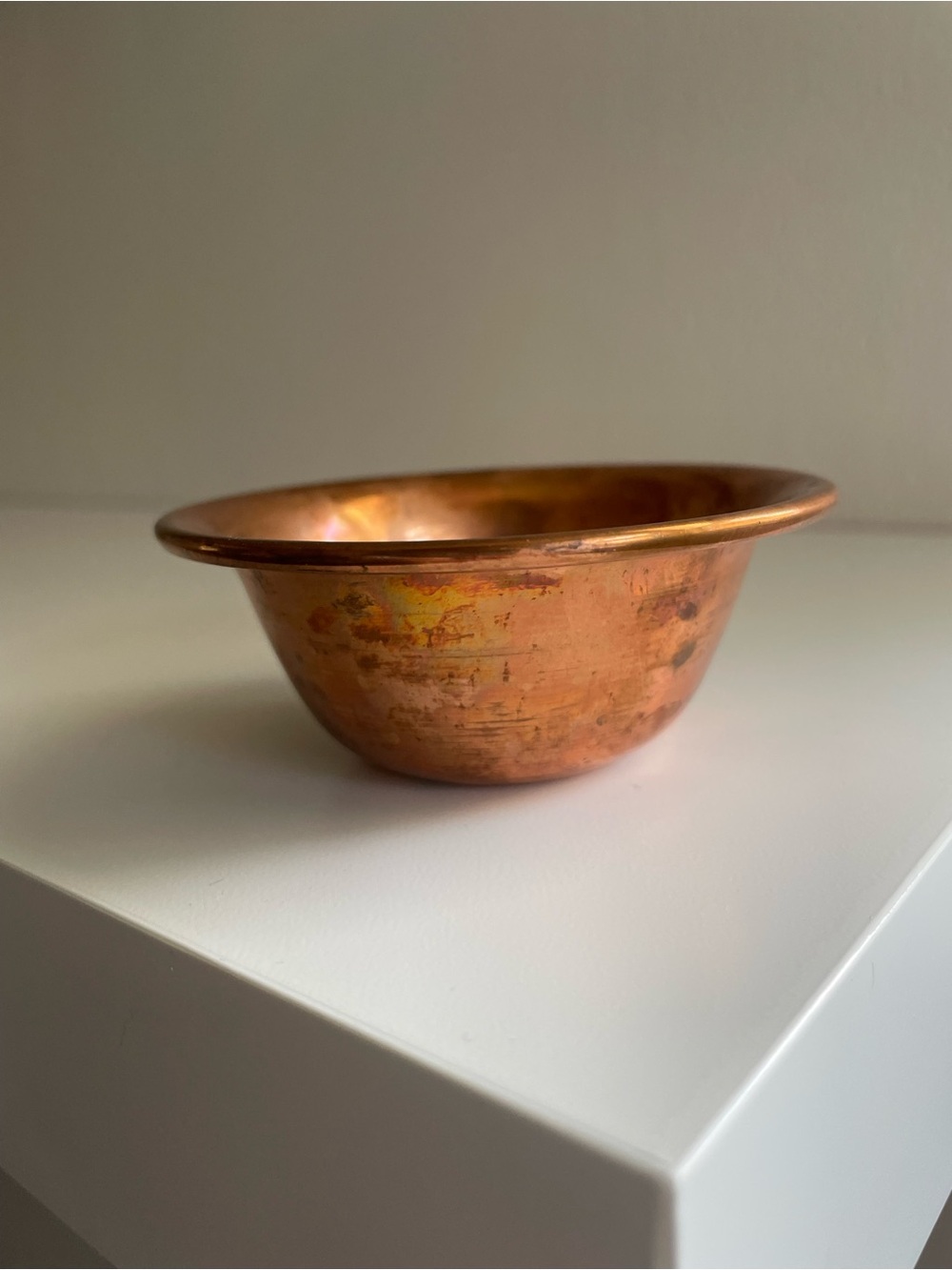 Vintage Copper Bowl